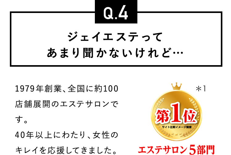 ジェイエステってあまり聞かないけれど…