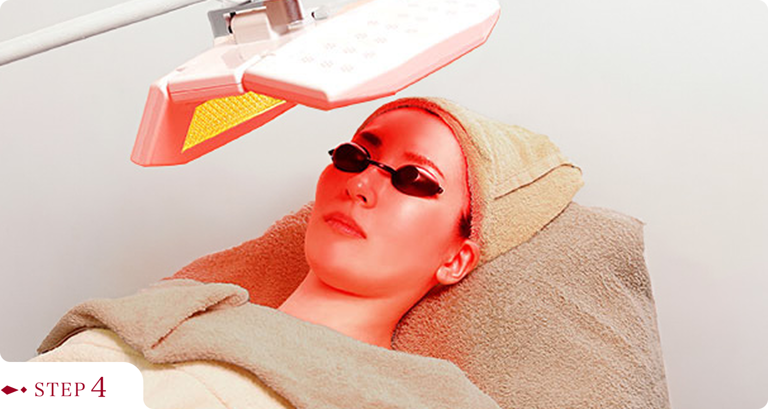 行程➃ ファインライトレッド