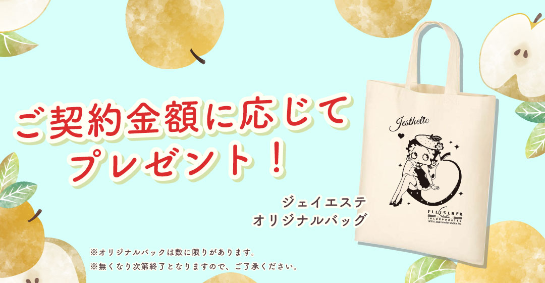 ご契約金額に応じてプレゼント
